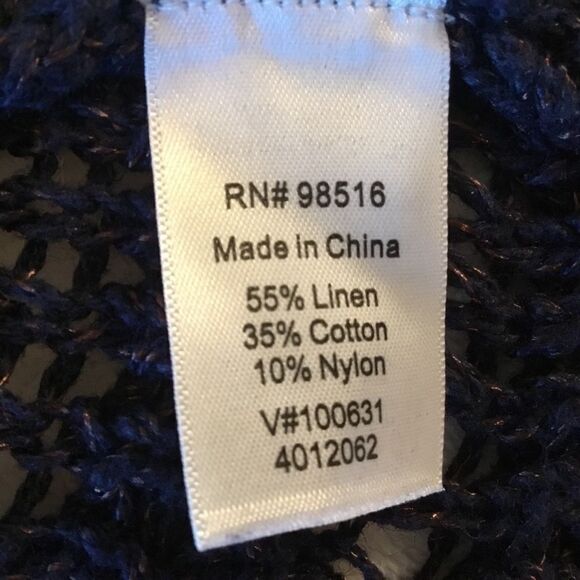 NWOT. Coldwater Creek Women’s 14/L Black Vest - Picture 9 of 9